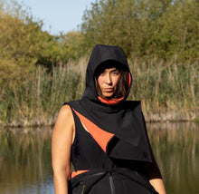 Load image into Gallery viewer, Wylding Storm Hood Midnight Black